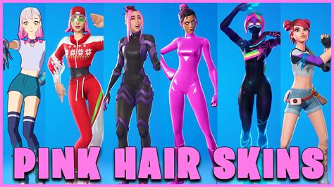 Unleash Your Inner Warrior with the Blazing Pink Haired Fortnite Skin