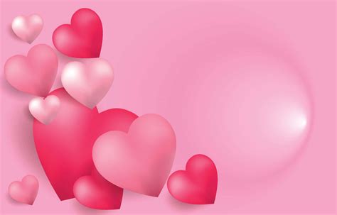 Pink Heart Background