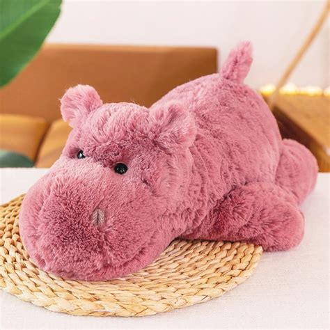 Adorable and Huggable: Meet Your New Pink Hippo Stuffed Animal!