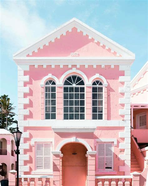 Pink House Wallpaper