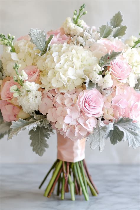 Pink Hydrangea Bouquets