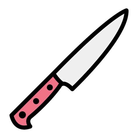 Pink Knife Clipart