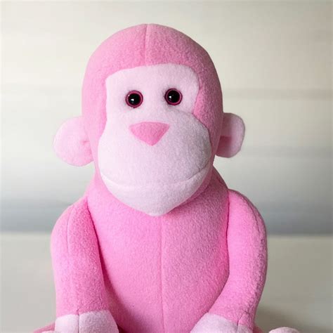Pink Monkey Stuffed Animal - The Cutest Addition to Your Plush Toy Collection
