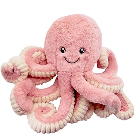 Get Your Hands on the Cutest Pink Octopus Stuffed Animal - A Perfect Plush Toy for Kids and Adults!