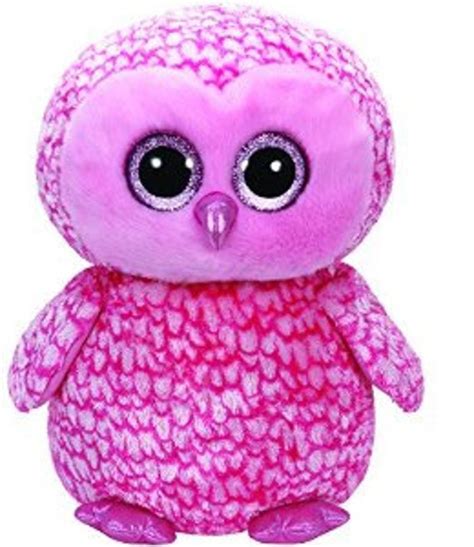 Quirky and Cute Pink Owl Stuffed Animal - Perfect Play Companion for Kids!