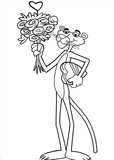 Pink Panther Coloring Pages