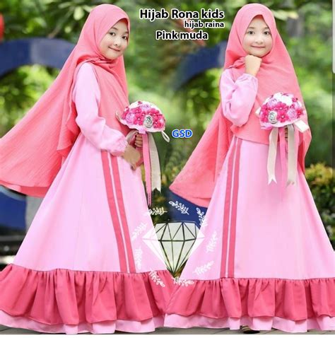 Hijab Pink Muda
