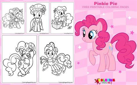 Pinkie Pie Coloring Pages