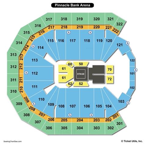 Pinnacle Bank Arena Lincoln Seating Chart