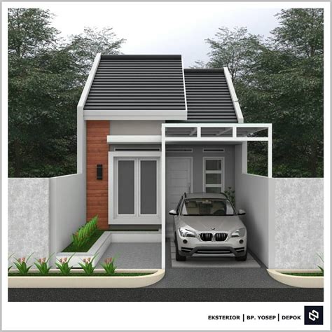 Pintu Geser pada Desain Interior Rumah Type 36