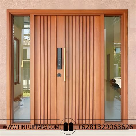 Jual Pintu Minimalis Bahan Kayu Jati Jawa Tengah di lapak Jati sukma