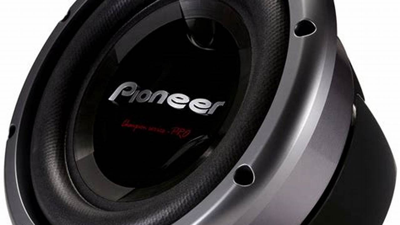 Pioneer Dvc Subwoofer: Get Ready for an Unforgettable Bass Experience