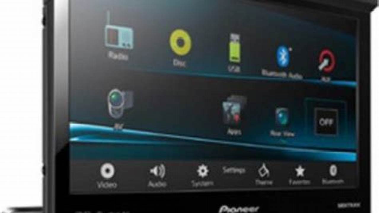 Pioneer Touch Screen Car Stereo