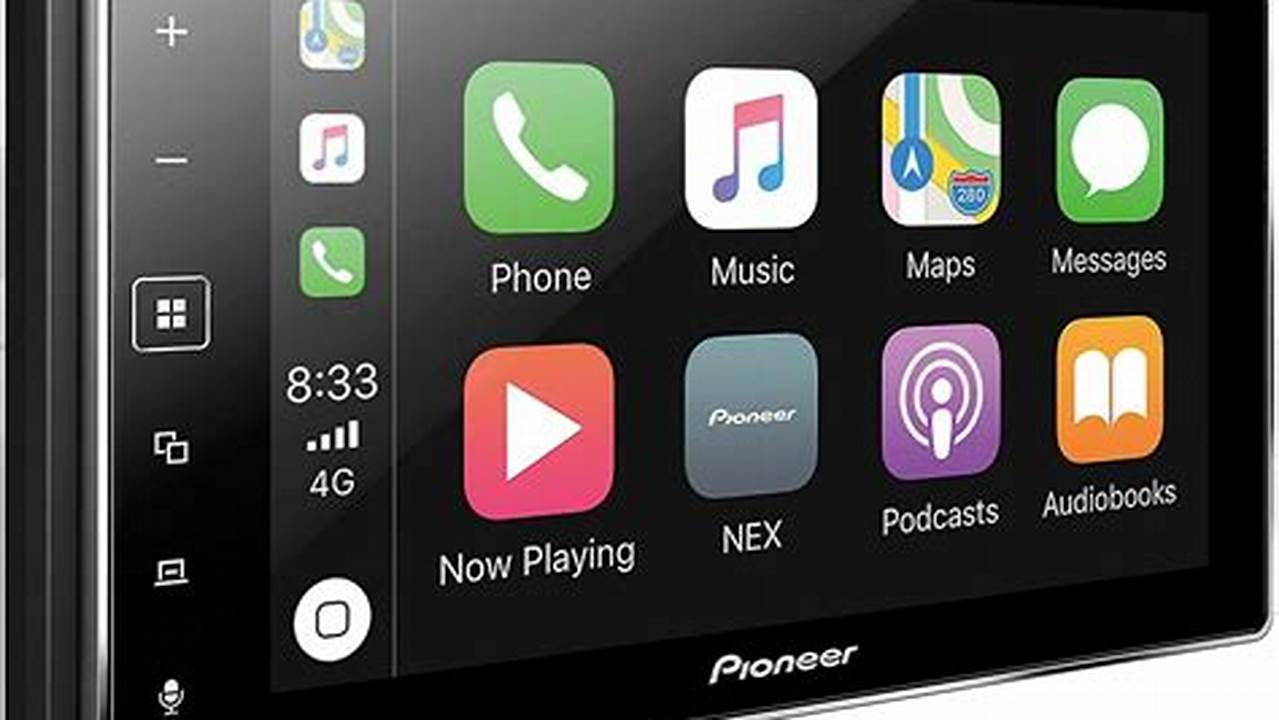 Pioneer Touch Screen Music System for Car