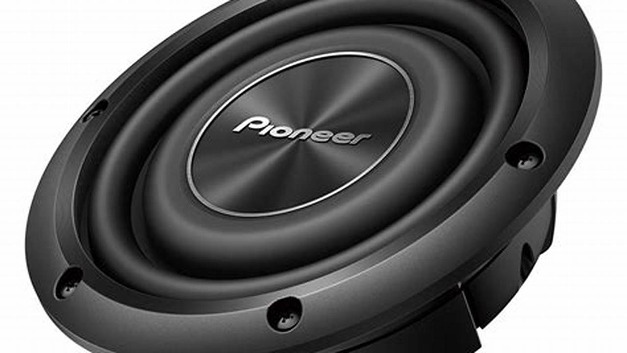 Pioneer TS-W3002D2 12-Inch Shallow Mount Subwoofer
