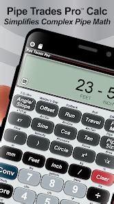 Effortlessly Master Pipe Trades with Pipe Trades Pro Calculator App - Your Ultimate Companion for Accurate Calculations