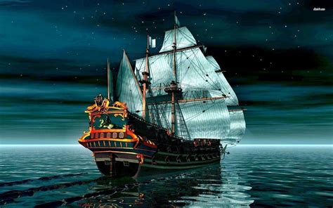 Pirate Ship Background