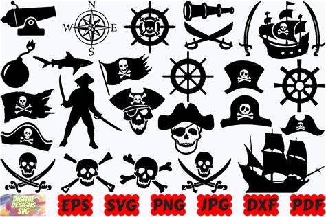 Unleash your Inner Pirate with our Captivating Pirate Skull SVG Collection!