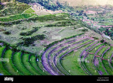 Pisac Ruins Terraces