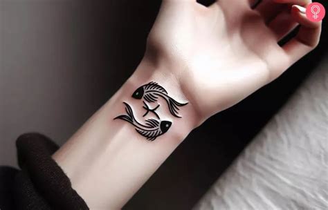 Pisces Small Tattoo