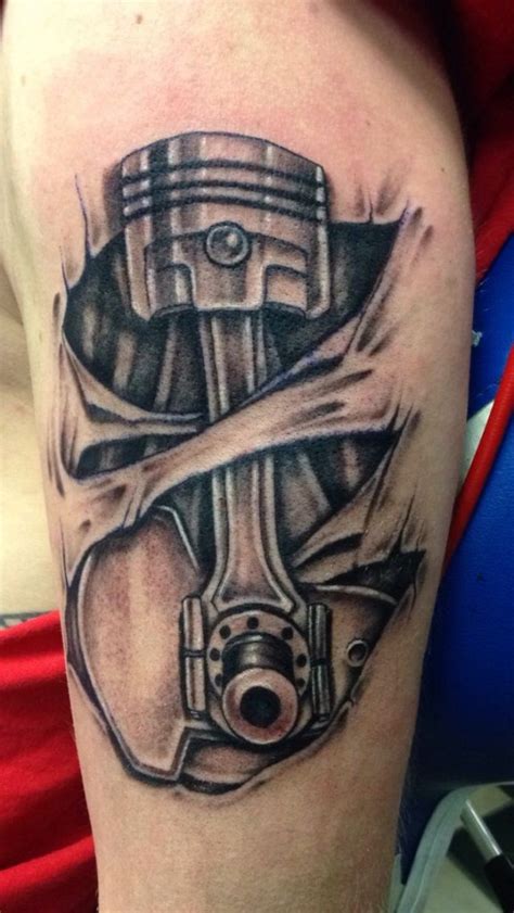 Piston Tattoos Designs, Ideas and Meaning Tattoos For You