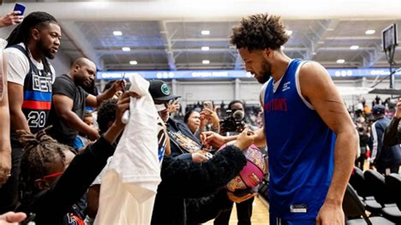 Pistons Open Practice 2025