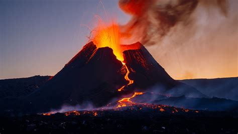 Piton de la Fournaise Volcano