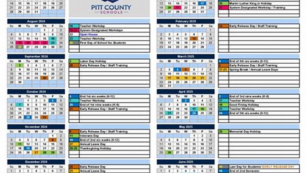 Pitt Spring 2025 Calendar