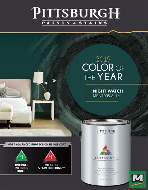 Pittsburgh Paint Colors 2019