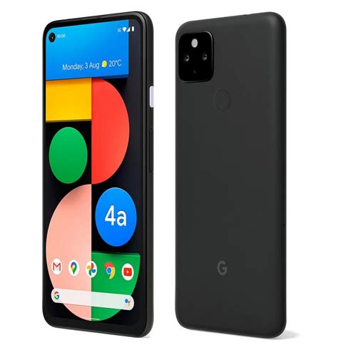 Pixel 4a 5G display