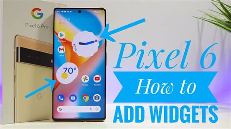 Pixel 6 widgets