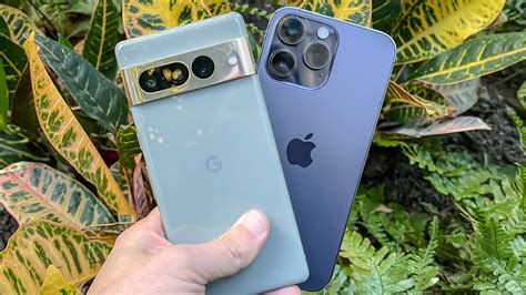 Pixel 7 and iPhone 14