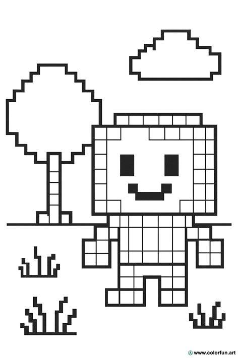 Pixel Coloring Pages