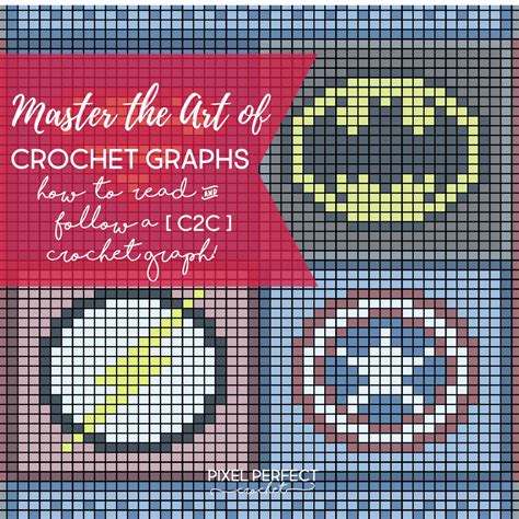 Pixel Crochet Graphs