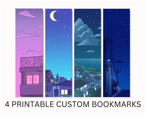 Pixel Digital Bookmarks, Digital Bookmarks Printable