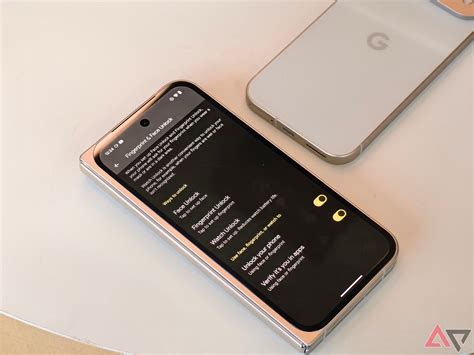 Pixel Fold Face Unlock