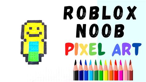 Pixel art: noob | Roblox Amino