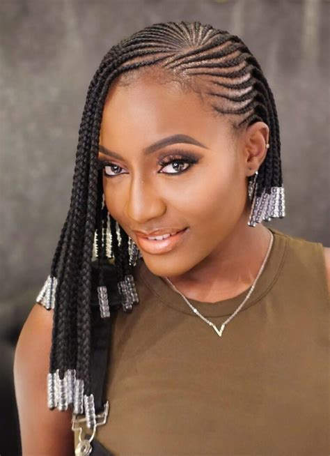 Pixie Braids with Beads