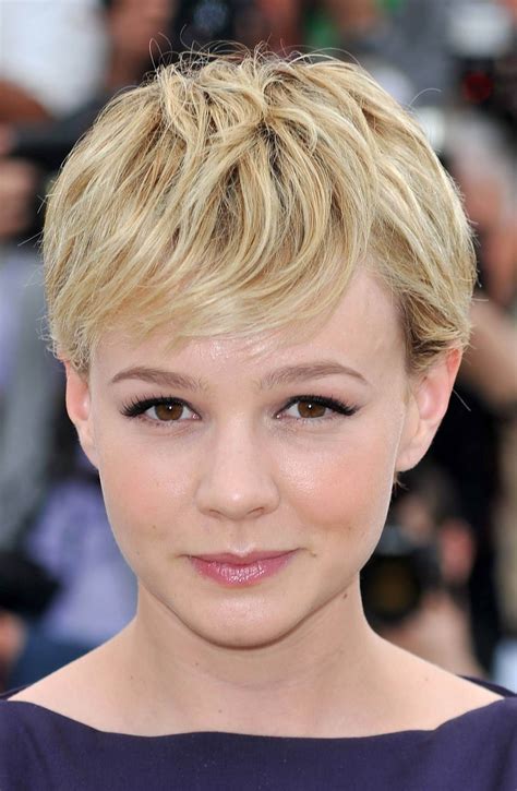 Pixie C   ut Hairstyle For Round Face