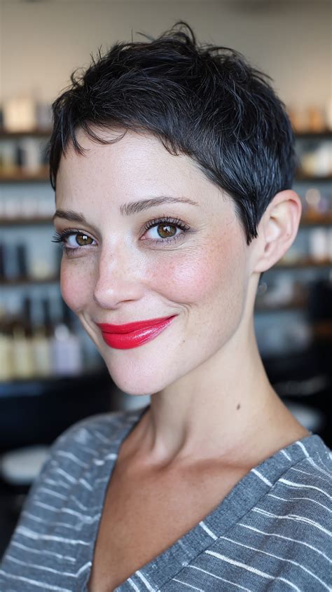 Pixie Cut with Texture If bold enough!