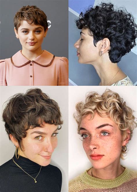 Pixie Cuts with Curls