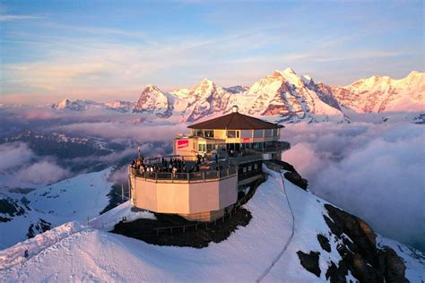 Piz Gloria Restaurant View