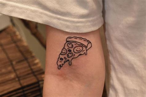 60 Pizza Tattoo Designs For Men Sliced Ink Ideas