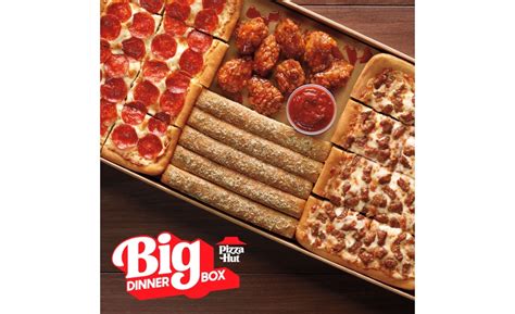 Indulge in a Feast Filled with Delight: Unlock the Pleasures of Pizza Hut's Big Dinner Box!