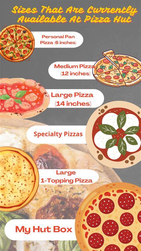 Pizza Hut Size Chart
