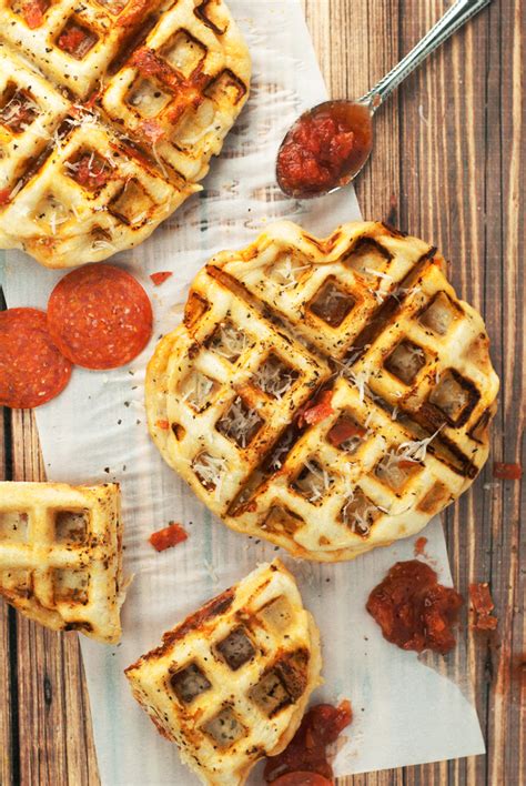 Pizza Waffles