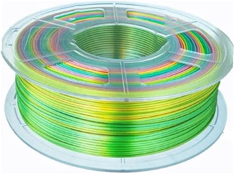Pla Filament Silk 1kg 1.75mm Diameter Tolerance +/-0.02mm Silk Texture High Toughness Fdm 3d Printer Artwork Printing Material