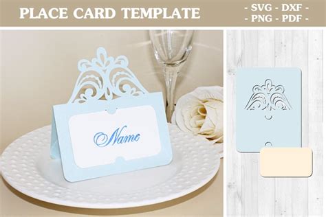 Discover the Charm of Unique Place Card Svg Designs: Elevate Your Event with Elegant Place Settings!