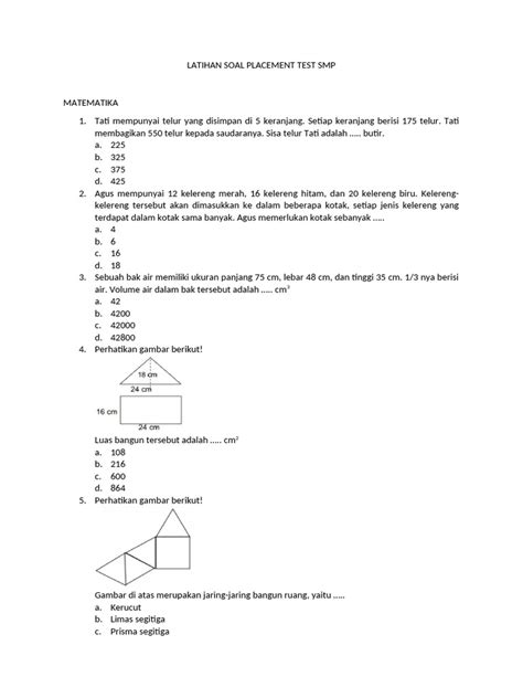 Placement Test Ef Contoh Soal