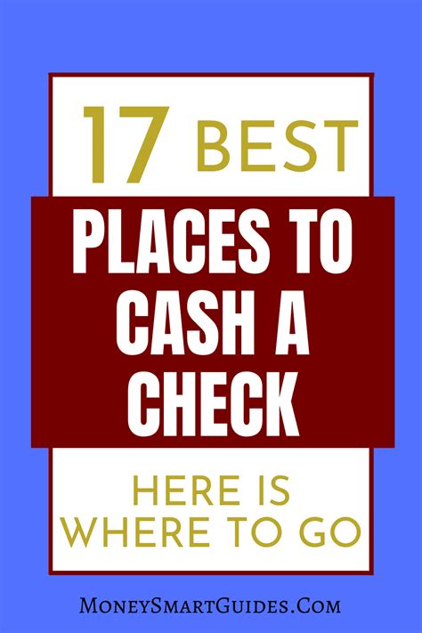 Places I Can Cash My Check